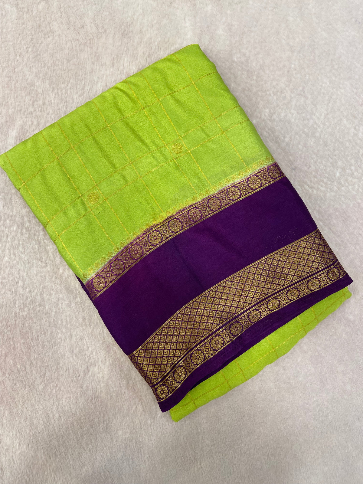 Premium Semi Mysore Silk Saree