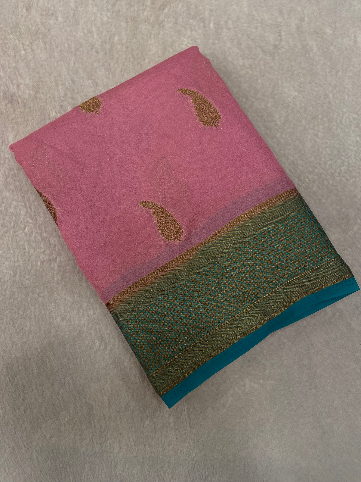 Crepe Viscose Silk Saree