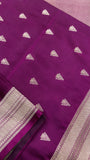 Premium Banarasi Crepe Satin Silk Saree -902860