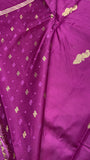 Premium Gajji Silk Saree (wine)-902262
