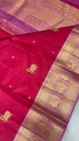 Pure Kanjeevaram Silk Saree- Silk mark certified