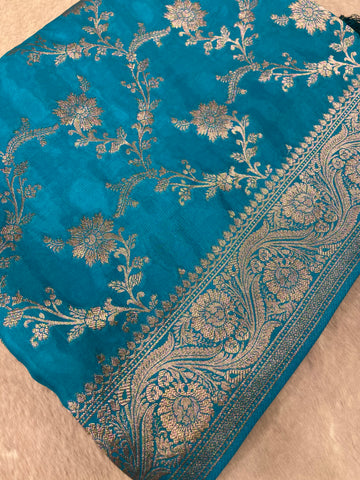 Premium Crepe Satin Silk Saree