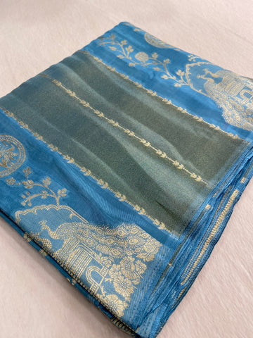 Pure Chinnon Saree