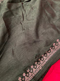 Pure Chinnon Saree ❤️