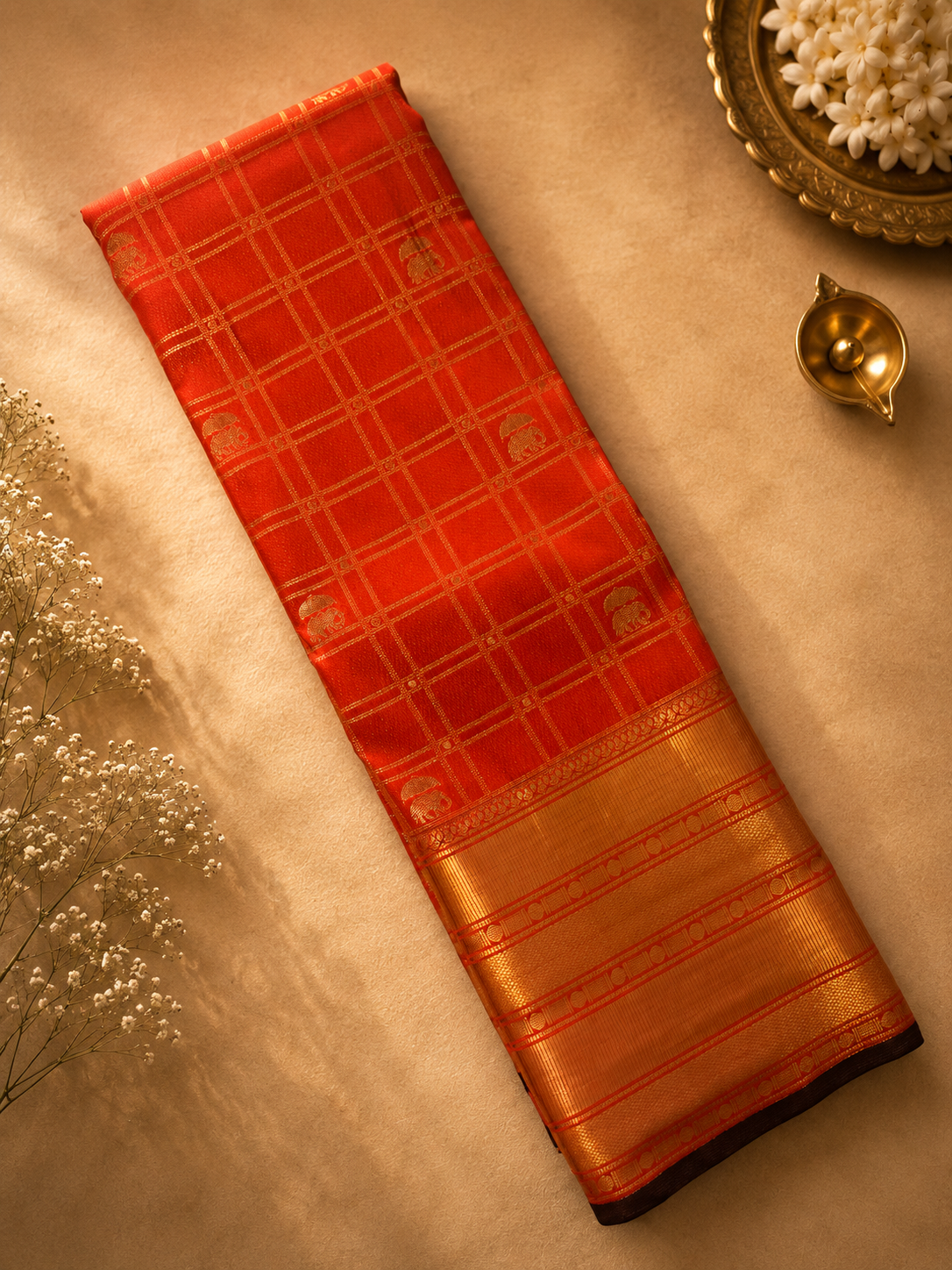 Premium Semi Kanchipuram Silk Saree