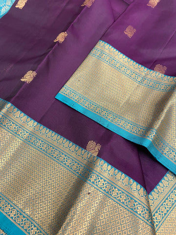 Pure Kanjeevaram Silk Mark Certified Saree