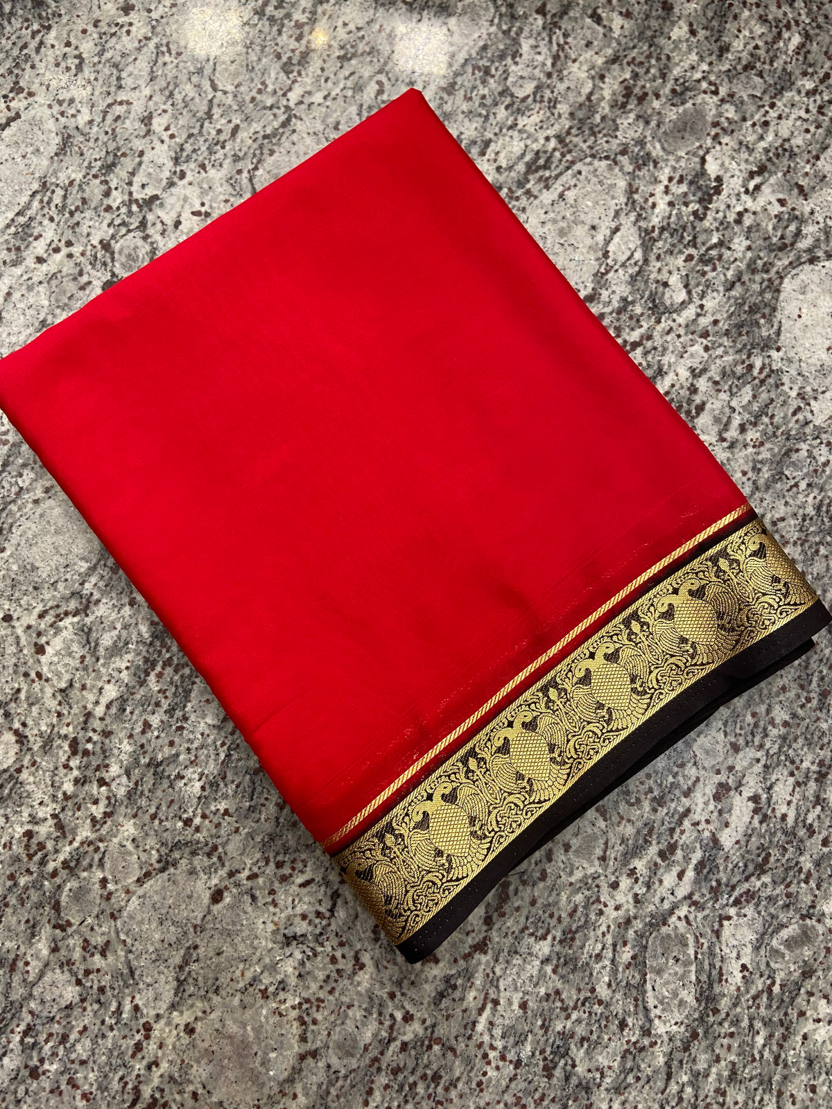Semi Mysore Silk Saree
