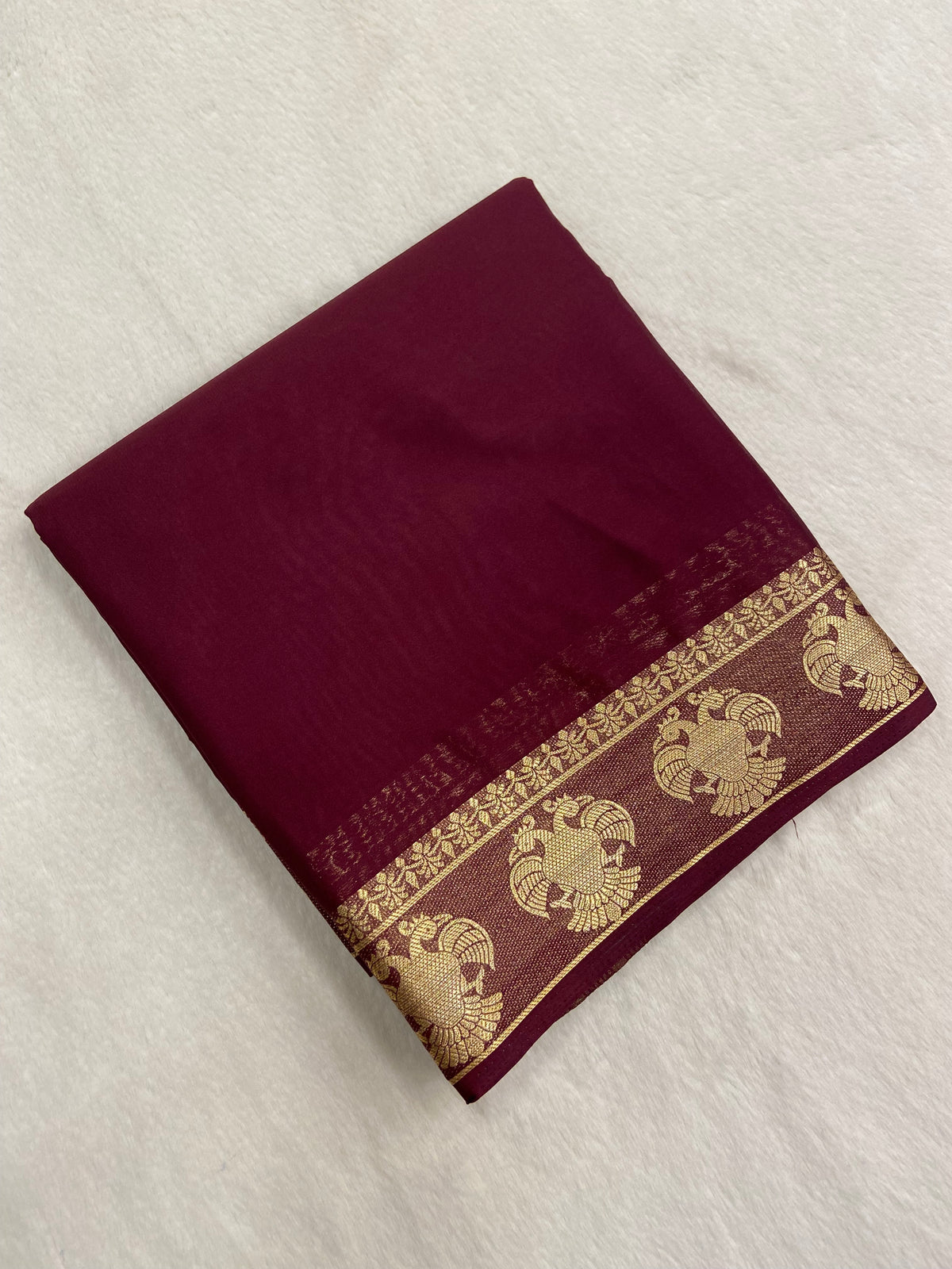 Semi Mysore Silk Saree✨