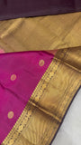 Pure Kanjeevaram Silk Saree- Silk mark certified