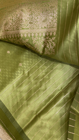 Premium crepe satin silk saree