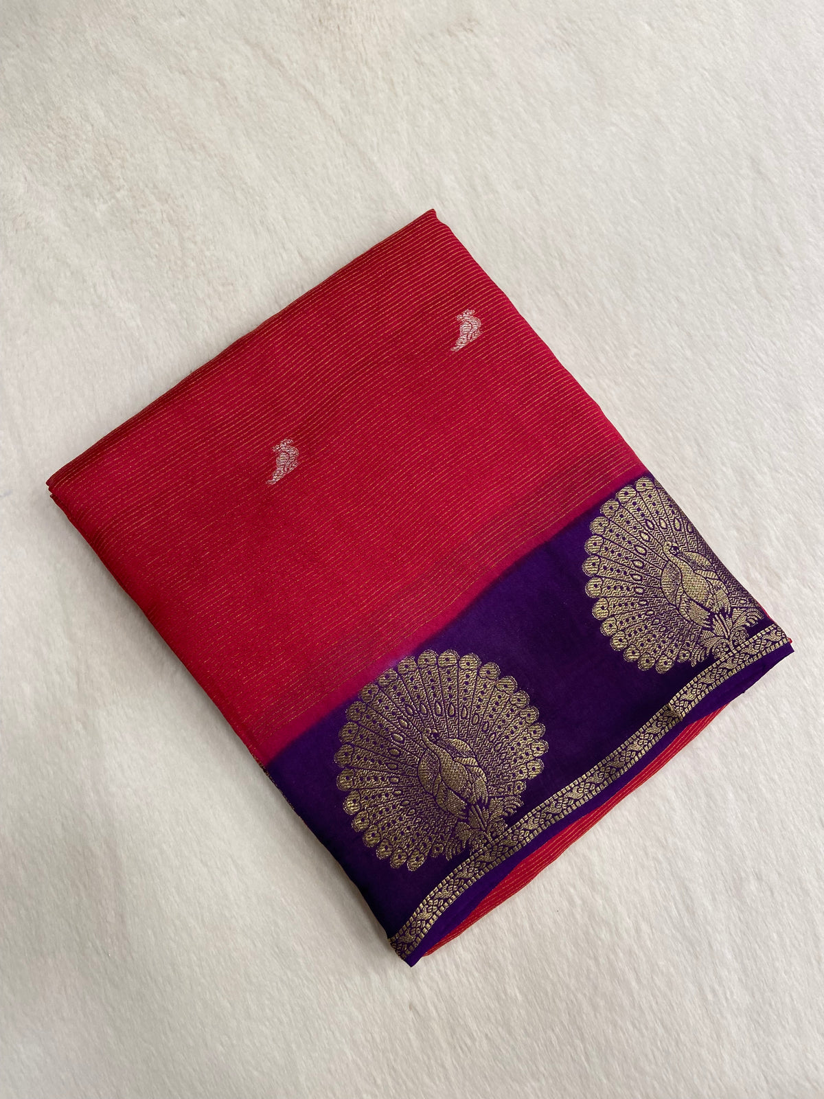 Premium semi Kolkata crepe silk saree