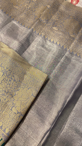 Bridal Semi Tissue Silk Saree