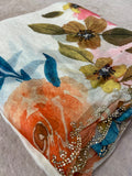 Premium Fendicrush Saree -901290