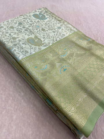 Bridal Semi Tissue Silk Saree