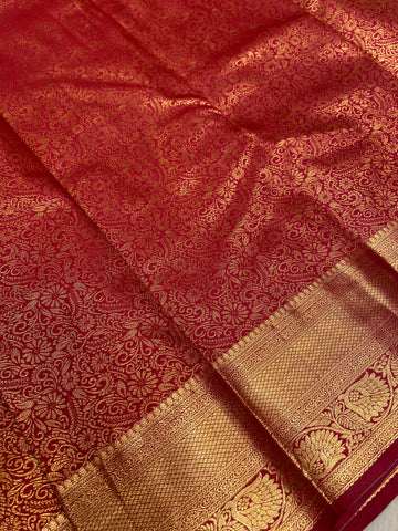 Semi Kanchipuram silk saree