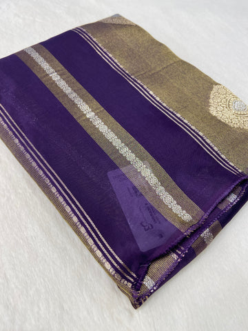 Pure Chinnon Saree