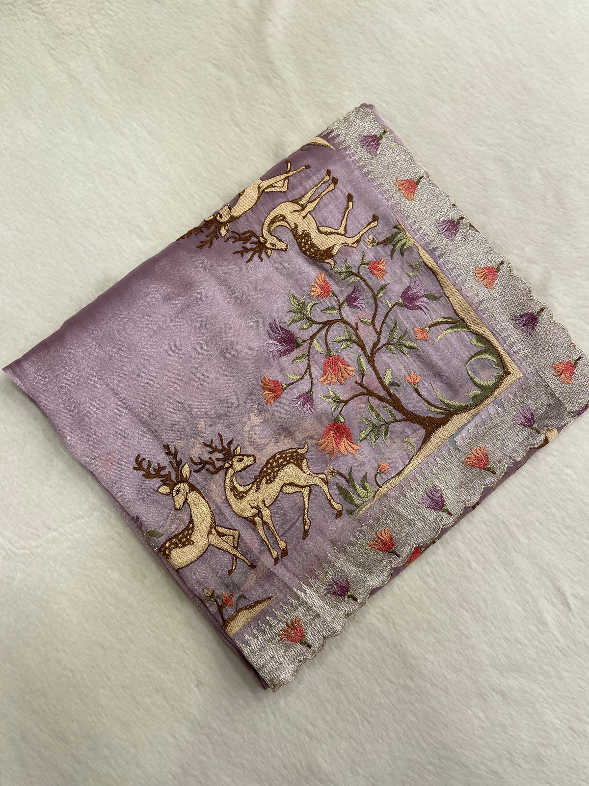 Premium Tissue Organza Saree