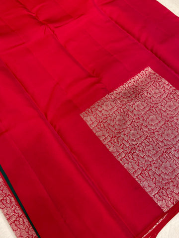 Half mix Kanjeevaram silk saree