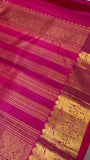 Pure 1G zari handloom Kanjeevaram Silk Saree- Silk mark certified- PS2407
