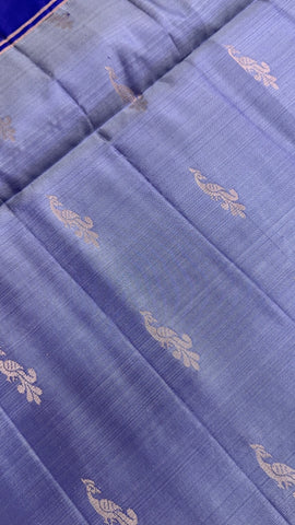 Half mix Kanjeevaram soft silk saree