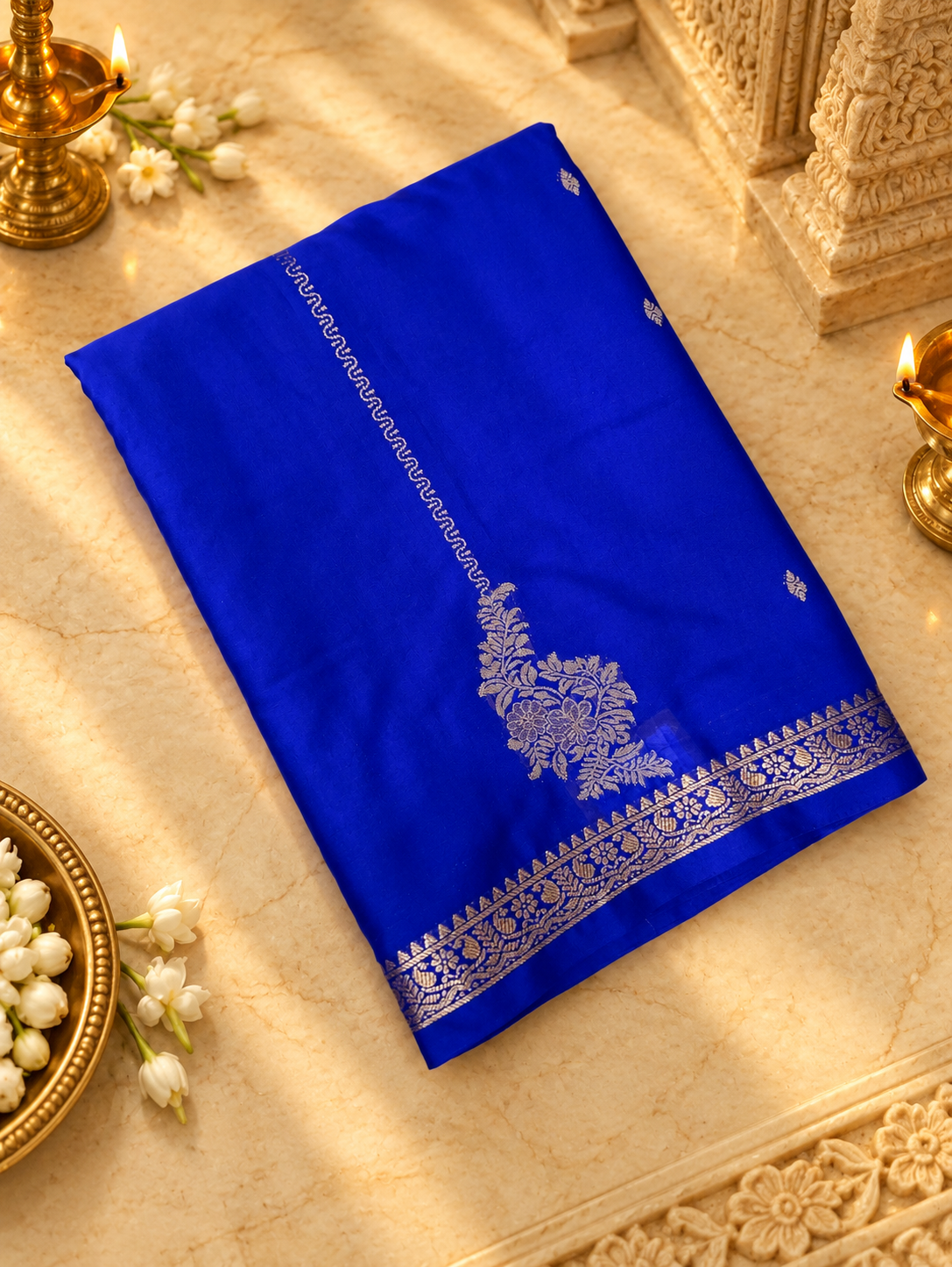 Premium Crepe Silk Saree - 902377