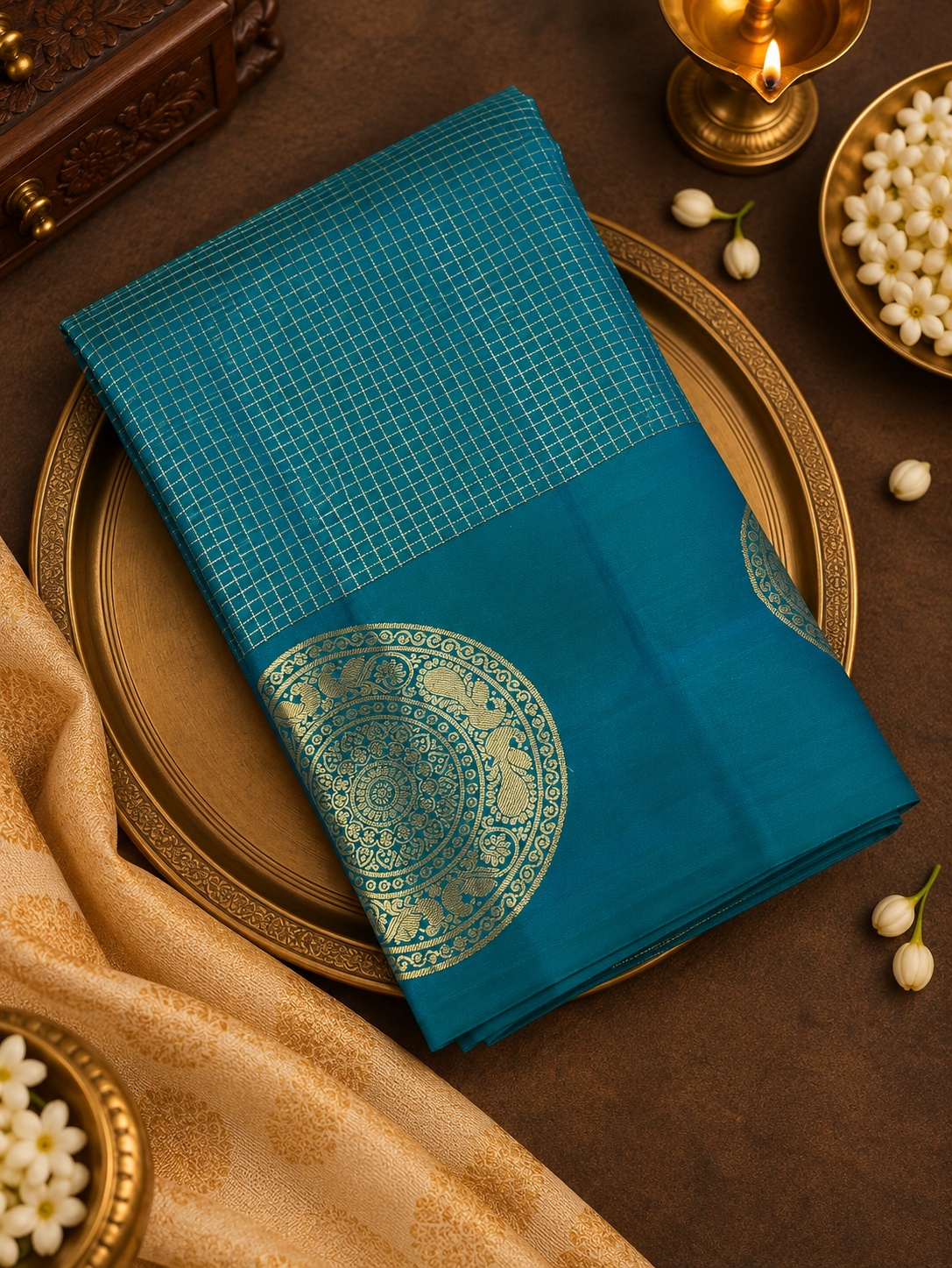 Pure Kanjeevaram Silk Saree-PS2335