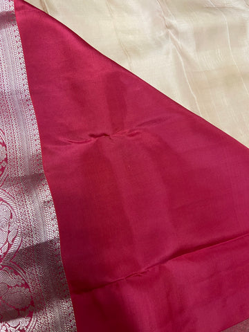 Half mix Kanjeevaram silk saree
