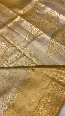 Bridal Semi Tissue Silk Saree