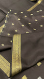 Premium Semi Mysore Crepe Silk Saree - 902499