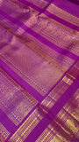 Pure 1G gold zari handloom Kanjeevaram Silk Saree- Silk mark certified- PS2384