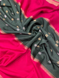 Pure Mix Mysore Crepe Silk Saree💚