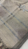 Premium tussar saree with zari embroidery