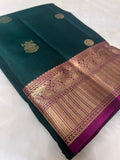 Pure Kanjeevaram Silk Saree- Silk mark certified
