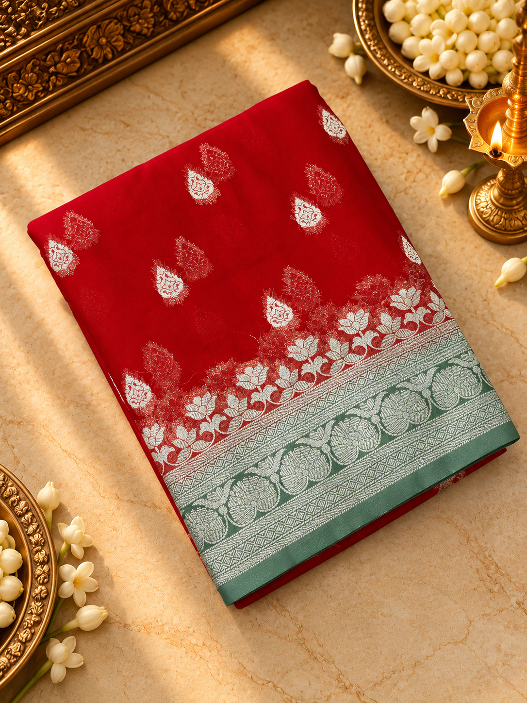 Pure Mix Chiffon Saree - 902704