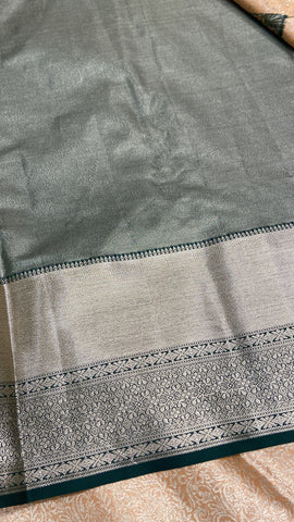 Bridal tissue semi silk saree
