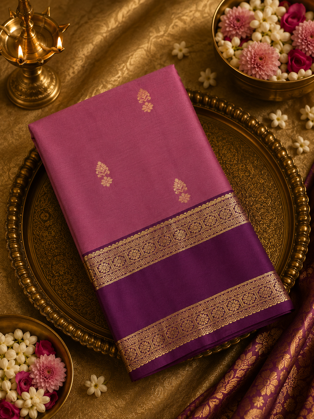 Premium Semi Kanchipuram Silk Saree