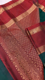 Pure Kanjeevaram Soft Silk Saree