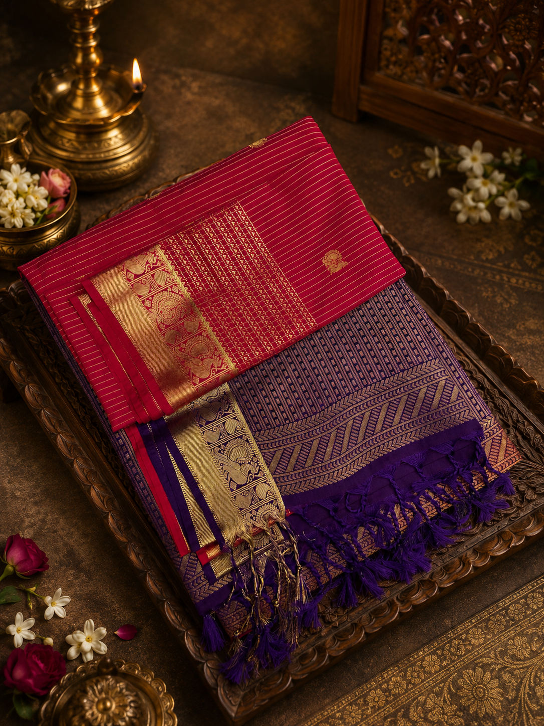 Premium Mini Kanchi Soft Silk Saree