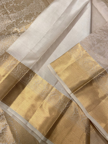 Pure Handloom Kanjeevaram Silk Mark Certified Saree