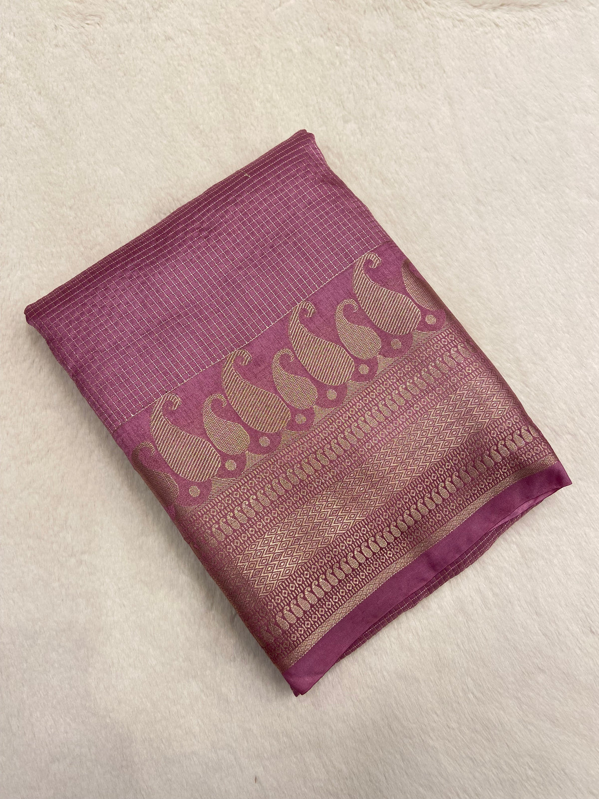 Butter crepe silk saree