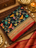 Premium Pashmina Silk Saree - 902379