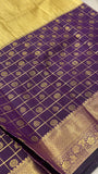 Premium Bridal Semi Kanchipuram Silk Saree -902334