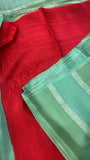 Pure Chinnon Saree- 902217 Light pastel green