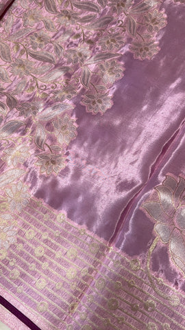 Pure Chinnon Saree💓