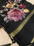 Premium Crepe Digital Print Saree - 902727