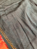 Chiffon Brasso Saree (light pink)