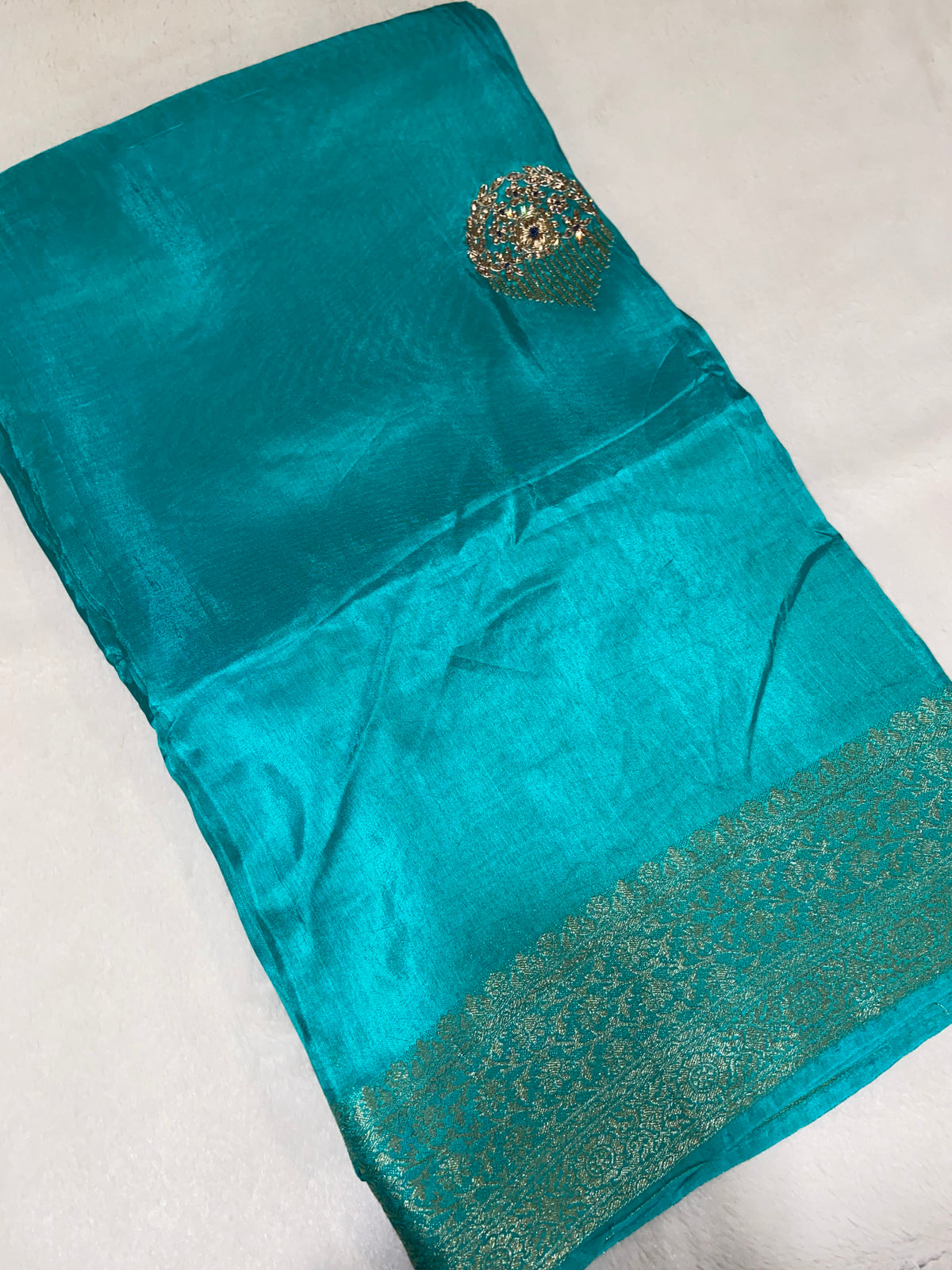 Pure Chinnon Saree