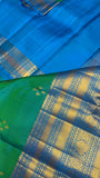 Pure 1G zari handloom Kanjeevaram Silk Saree- Silk mark certified- PS2348