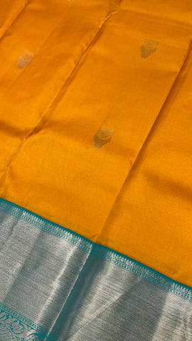 Pure Kanjeevaram silk mark certified saree