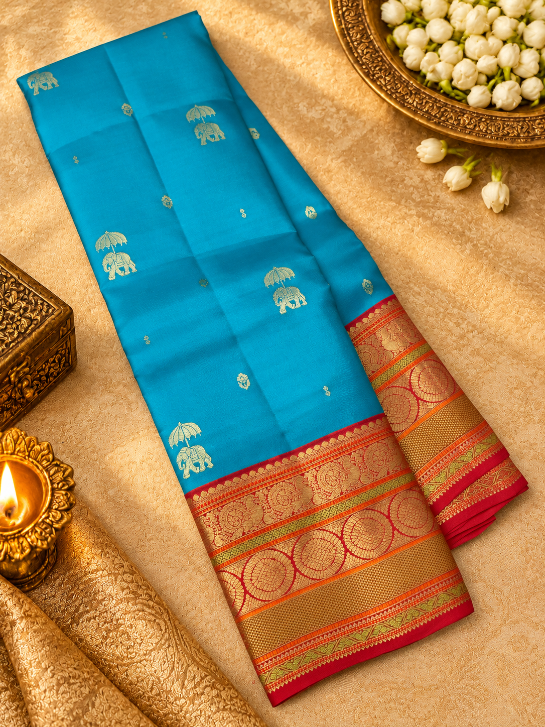 Pure Mix Kanjeevaram Silk Saree - 902700